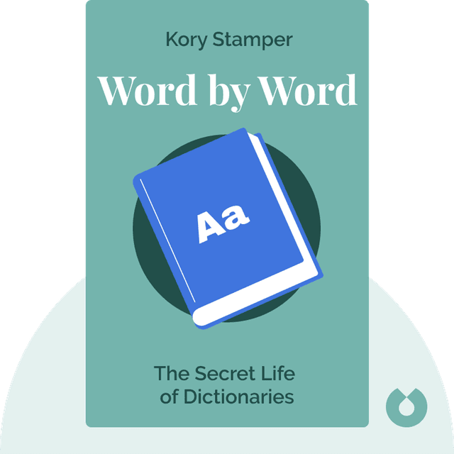 Word by Word audiobook cover - The Secret Life of Dictionaries