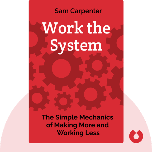Work the System audiobook cover - The Simple Mechanics of Making More and Working Less