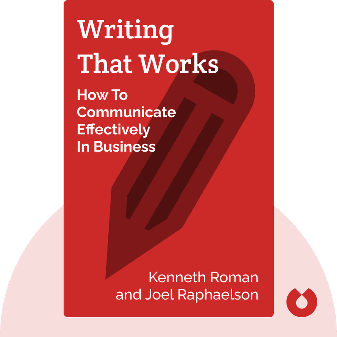 Writing That Works cover