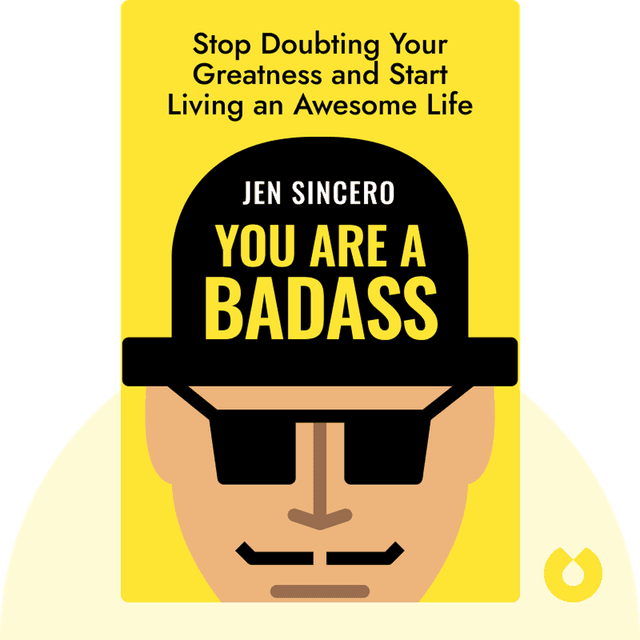You Are a Badass audiobook cover - How To Stop Doubting Your Greatness and Start Living an Awesome Life