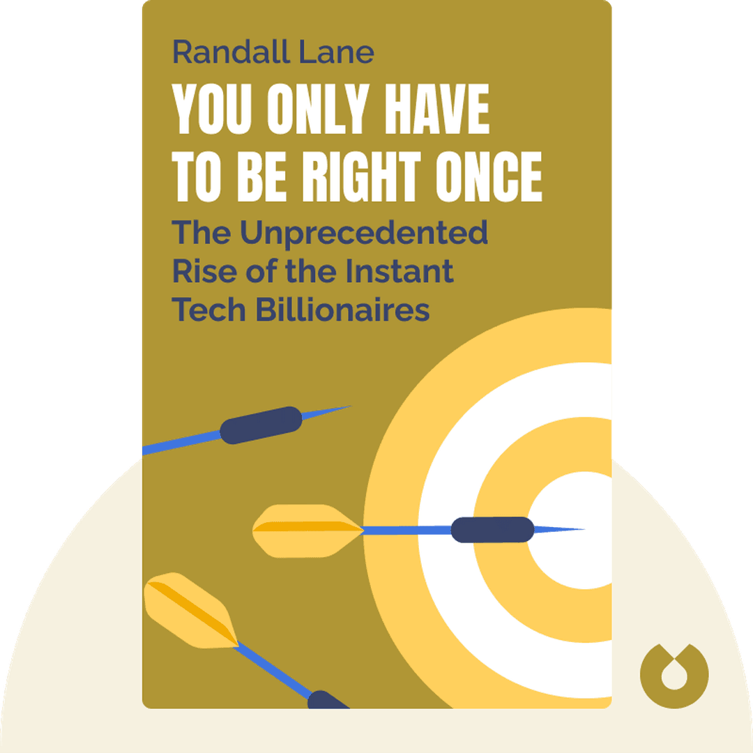 You Only Have to Be Right Once cover