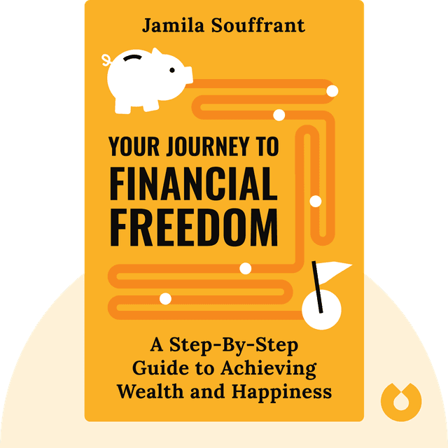 Your Journey to Financial Freedom audiobook cover - A Step-By-Step Guide to Achieving Wealth and Happiness