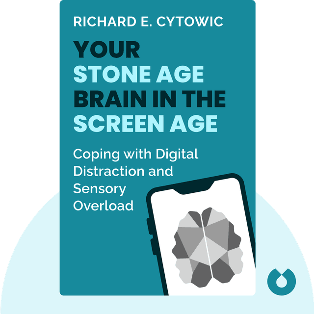 Your Stone Age Brain in the Screen Age audiobook cover - Coping with Digital Distraction and Sensory Overload