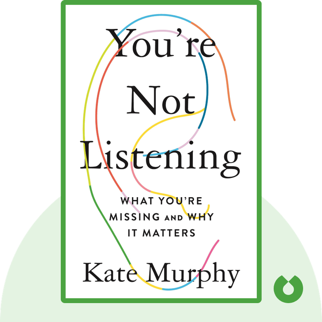 You're Not Listening cover