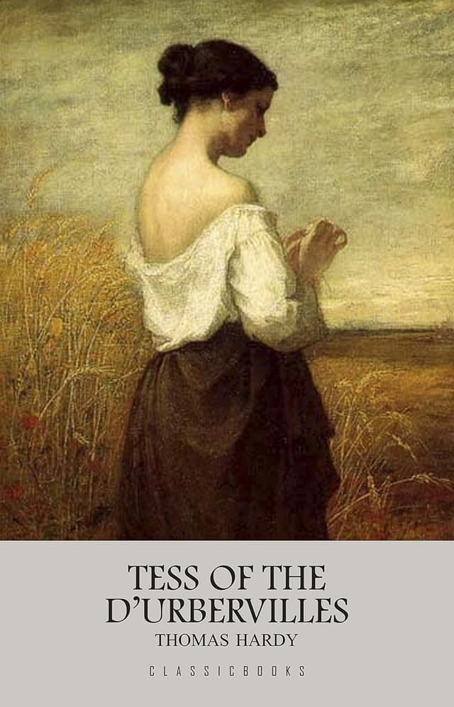 Tess of the d’Urbervilles (Full Version) audiobook cover - In the green seclusion of Hardy’s Wessex, a country girl’s beauty and pride collide with class illusion, sexual hypocrisy, and implacable chance—until Tess’s struggle for dignity tests what “purity” and justice can possibly mean in her world.