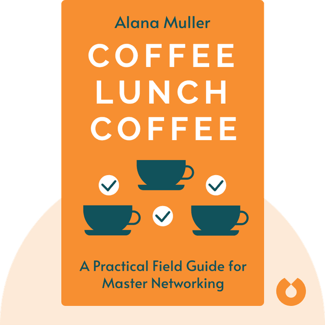 Coffee Lunch Coffee audiobook cover - A Practical Field Guide for Master Networking