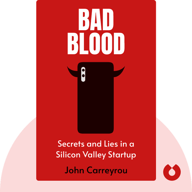 Bad Blood audiobook cover - Secrets and Lies in a Silicon Valley Startup