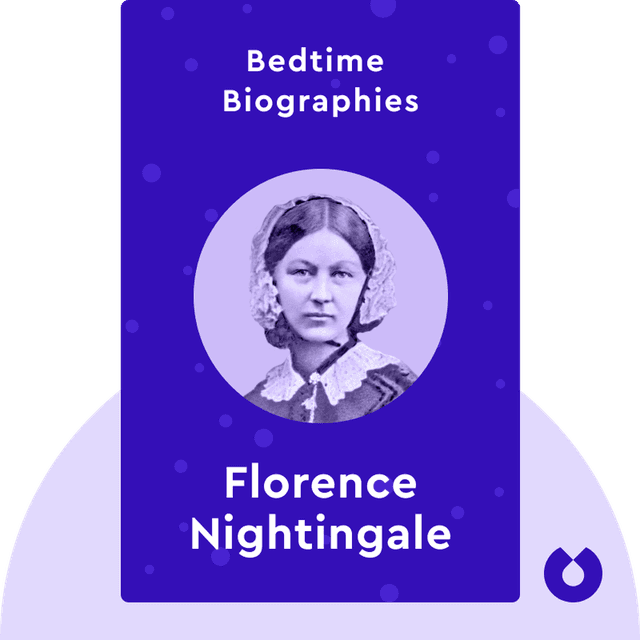 Bedtime Biography: Florence Nightingale audiobook cover - 1820-1910