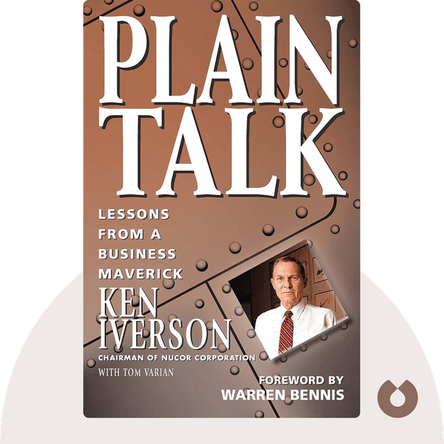 Plain Talk audiobook cover - Lessons from a Business Maverick